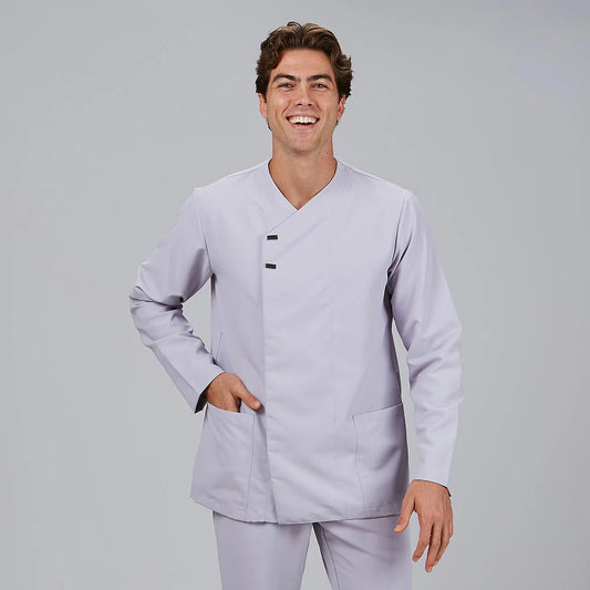 615600-117 - BLUSA HOMBRE FABIAN GRIS PERLA