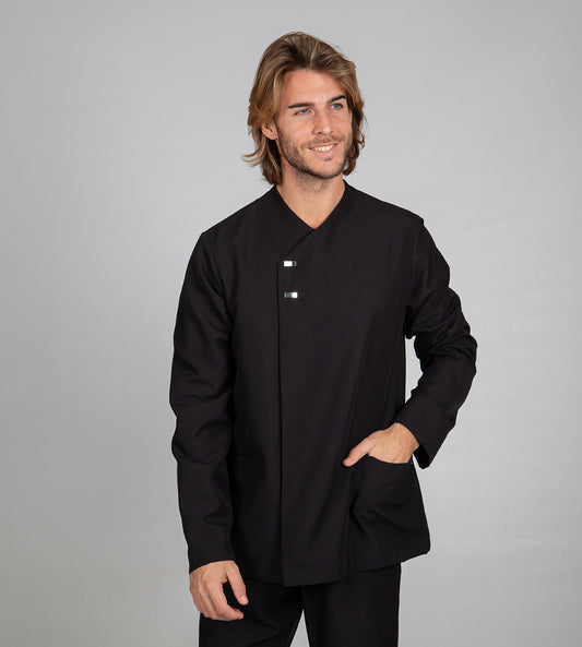 615600-001 - BLUSA HOMBRE FABIAN NEGRO