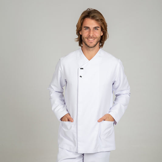 615600-101 - BLUSA HOMBRE FABIAN BLANCO