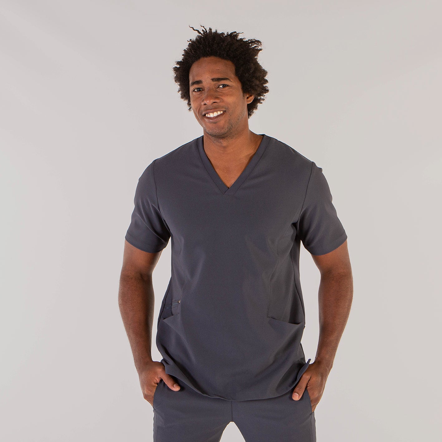 616900-139 - BLUSA HOMBRE OSCAR EXTRAFIBER GRIS MARENGO