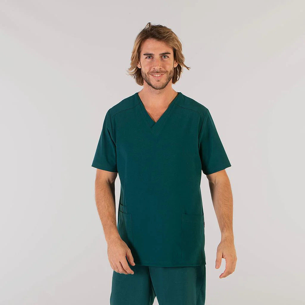 617500-145 - BLUSA HOMBRE TADEO VERDE PETRÓLEO