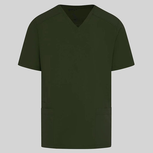 617500-149 - BLUSA HOMBRE TADEO VERDE CAQUI