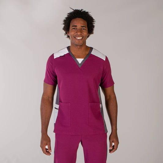 617800-119 - BLUSA HOMBRE FIDEL MALVA