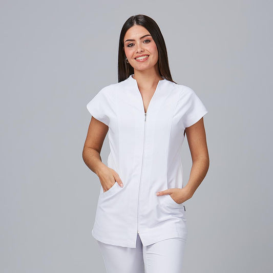 652500-101 - BLUSA MUJER CORCEGA BLANCO