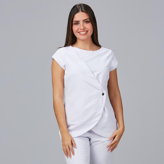 653500-101 - BLUSA MUJER FORMENTERA BLANCO