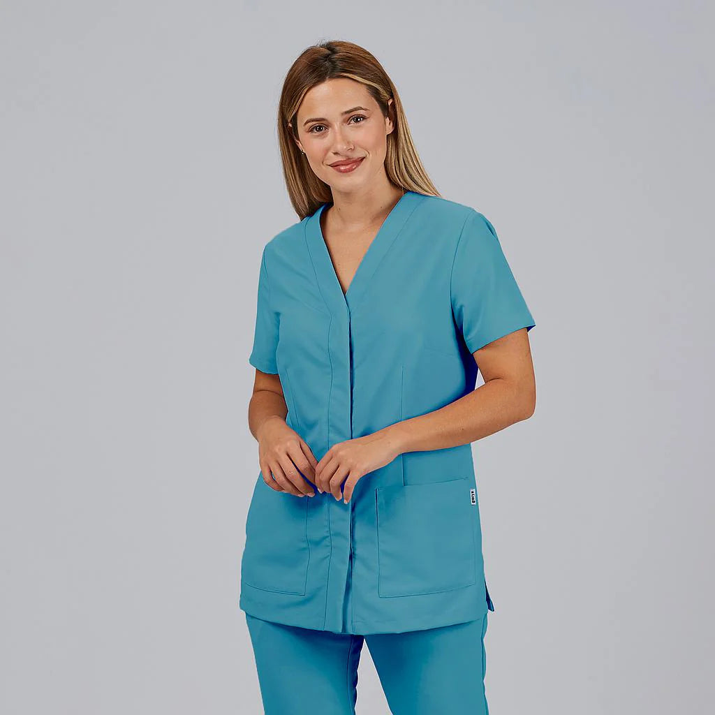 655100-115 - BLUSA MUJER SONIA TURQUESA