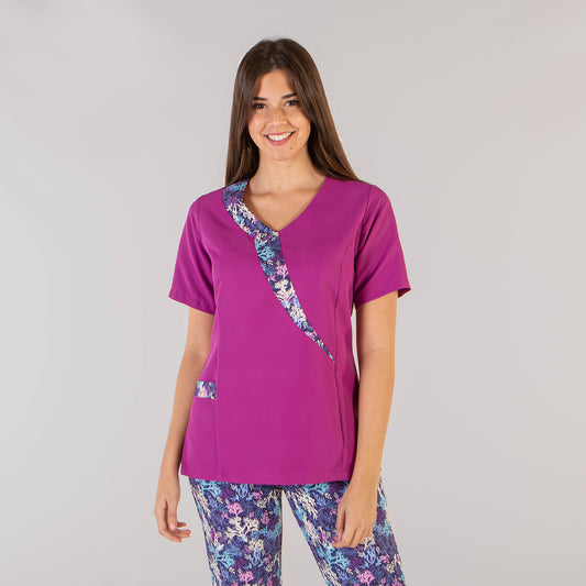 658400-119 - BLUSA MUJER ZAIDA MALVA