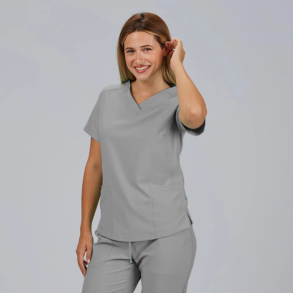 659600-117 - BLUSA MUJER ROSALIA GRIS PERLA
