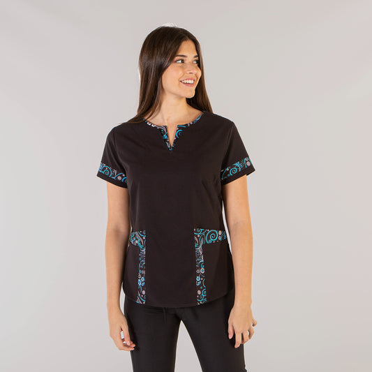 660700-001 - BLUSA MUJER OLGA NEGRO