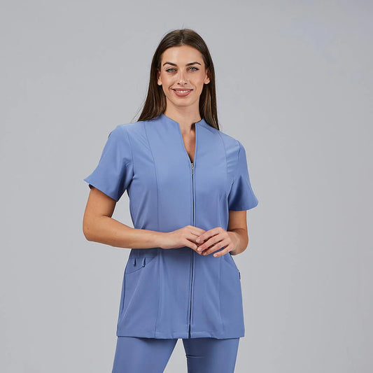 662200-107 - BLUSA ABIERTA MUJER YANIRA CELESTE