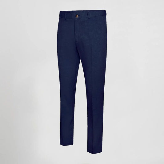 700009-104 - PANTALON HOMBRE SIN PINZAS X.LINEN MARINO
