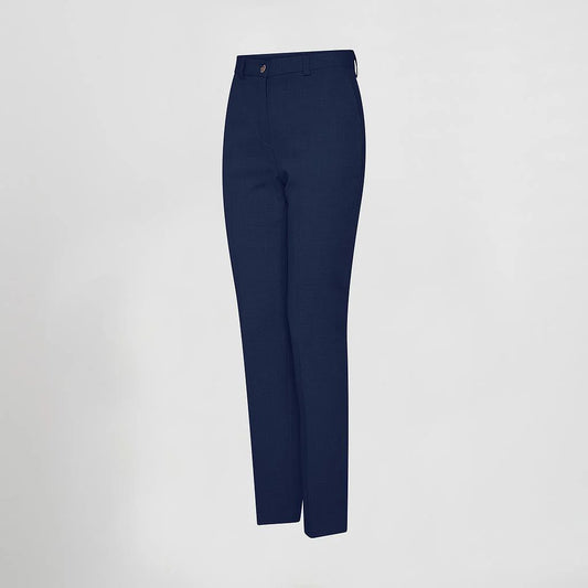 700011-104 - PANTALON MUJER CON BOLSILLOS X.LINEN MARINO