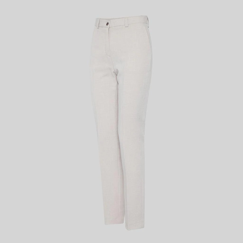 700011-110 - PANTALON MUJER CON BOLSILLOS X.LINEN BEIGE