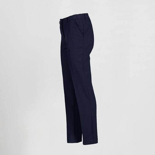 700024-104 - PANTALON MUJER GOMA INTERIOR EN LADOS DE CINTURA MARINO