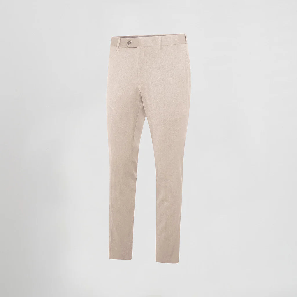 700025-110 - PANTALON HOMBRE CINTURA EXTENSIBLE TAFFORA BEIGE