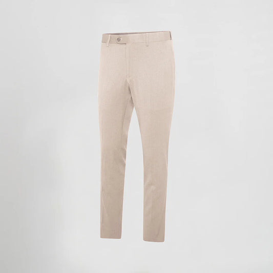 700025-110 - PANTALON HOMBRE CINTURA EXTENSIBLE TAFFORA BEIGE