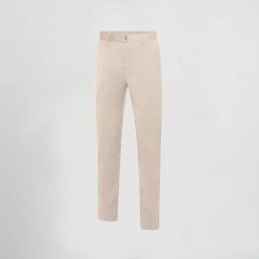 700026-110 - PANTALON MUJER CINTURA EXTENSIBLE TAFFORA BEIGE