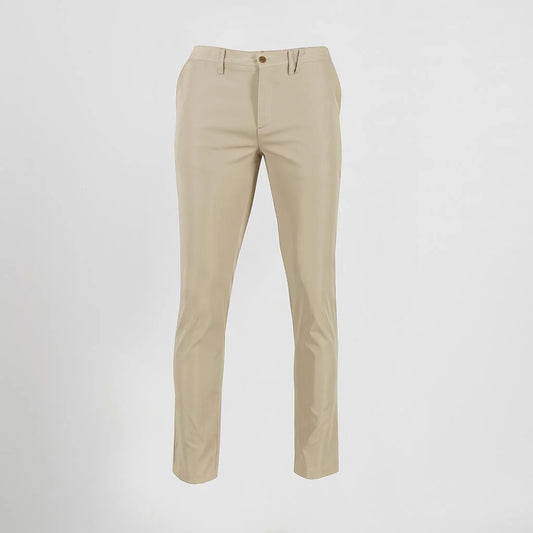 700027-110 - PANTALON HOMBRE CHINO T400 BEIGE