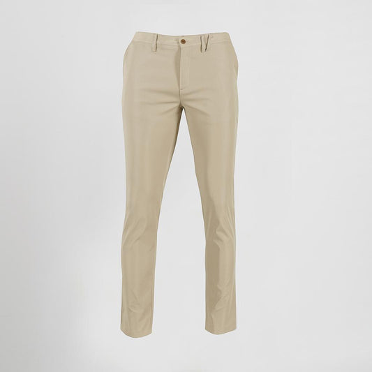 700027-110 - PANTALON HOMBRE CHINO T400 BEIGE