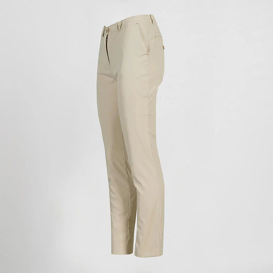 700028-110 - PANTALON MUJER CHINO T400 BEIGE