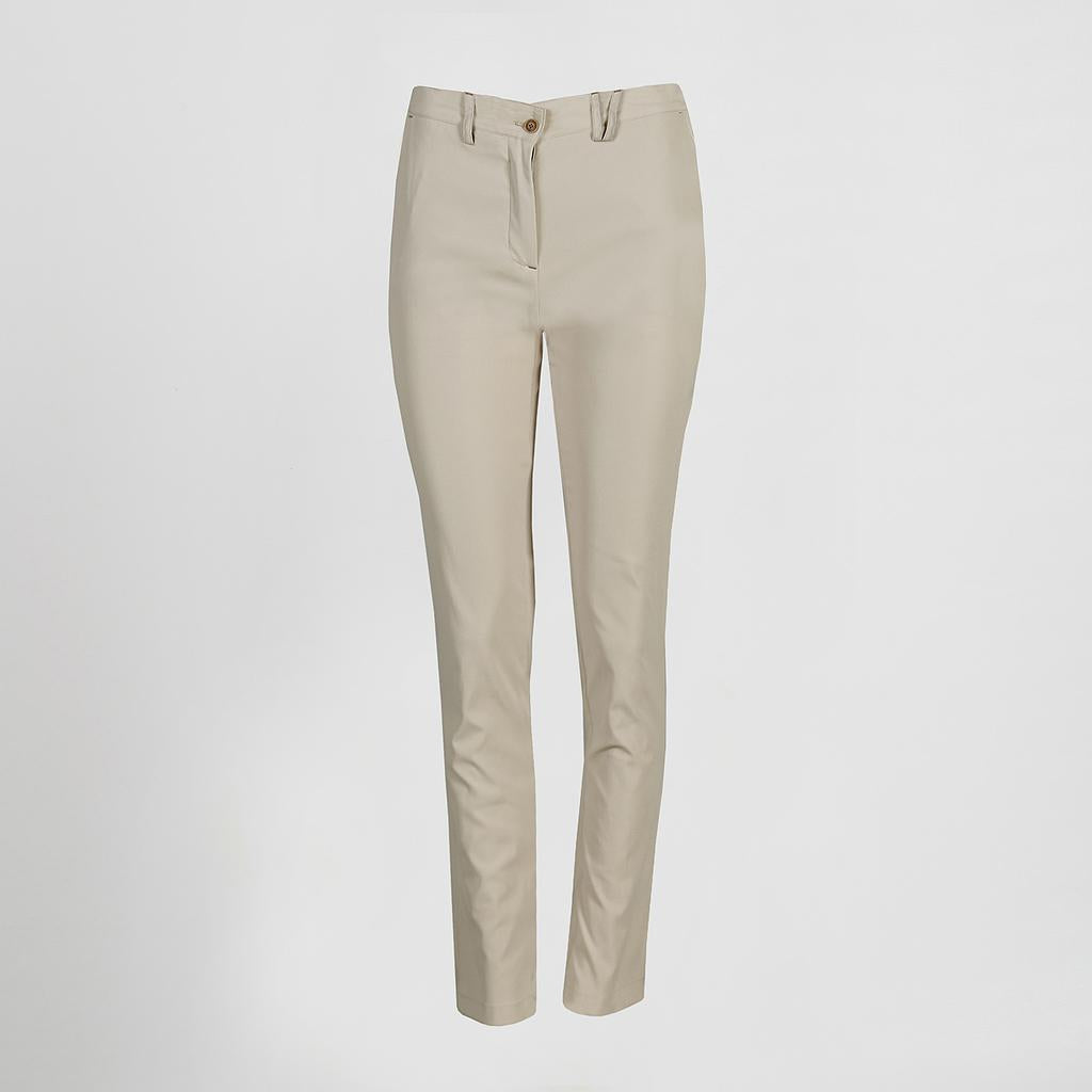 700028-110 - PANTALON MUJER CHINO T400 BEIGE