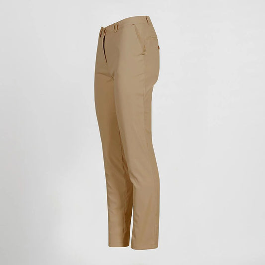 700028-151 - PANTALON MUJER CHINO T400 CAMEL