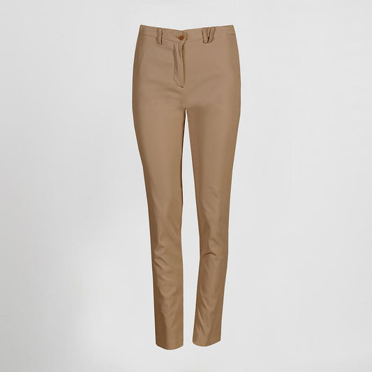 700028-151 - PANTALON MUJER CHINO T400 CAMEL