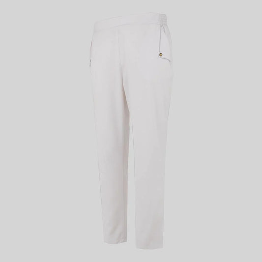 700052-101 - PANTALON MUJER GOMA COSTADOS BLANCO