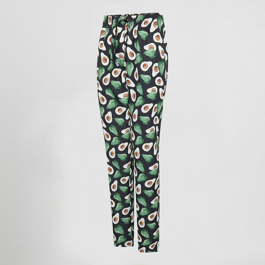 700061-5156 - PANTALON MICROFIBRA ESTAMPADO UNISEX AGUACATE
