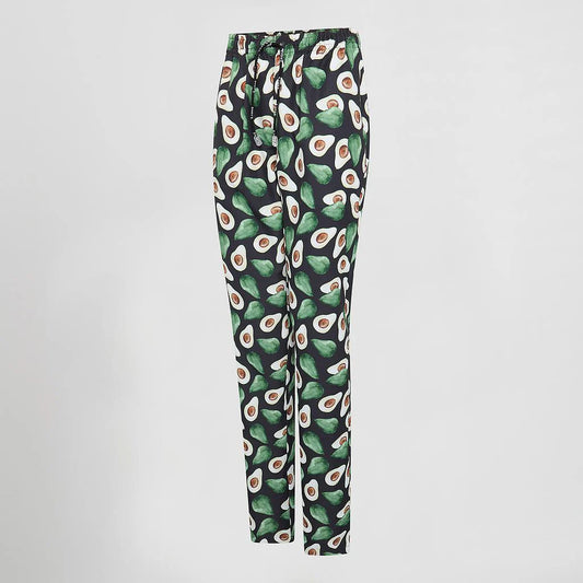 700061-5156 - PANTALON MICROFIBRA ESTAMPADO UNISEX AGUACATE