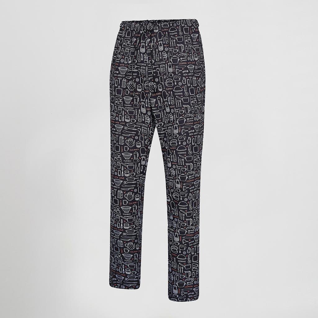 700061-5159 - PANTALON MICROFIBRA ESTAMPADO UNISEX MENÚ