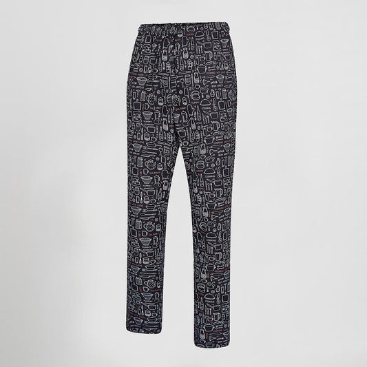 700061-5159 - PANTALON MICROFIBRA ESTAMPADO UNISEX MENÚ