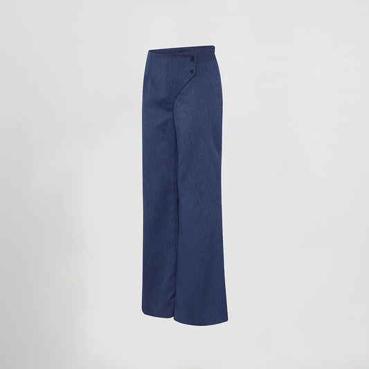 700063-104 - PANTALON MUJER CRUZADO MARINO
