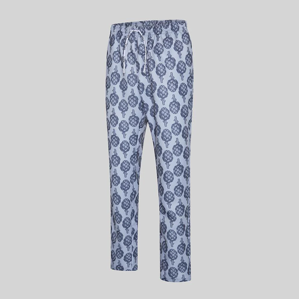 700066-5163 - PANTALON UNISEX ALGODON ESTAMPADO ALCACHOFA