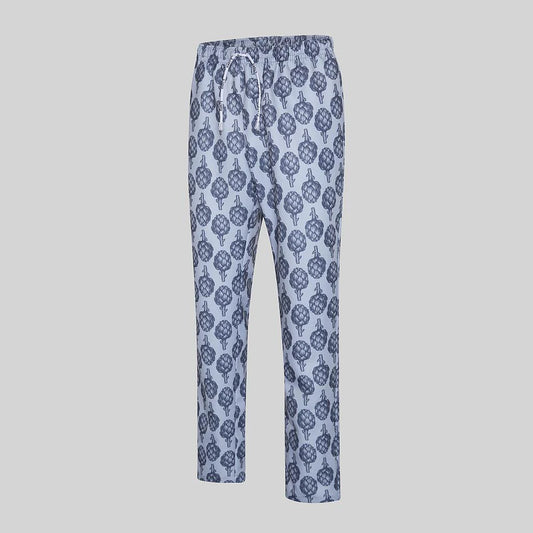 700066-5163 - PANTALON UNISEX ALGODON ESTAMPADO ALCACHOFA