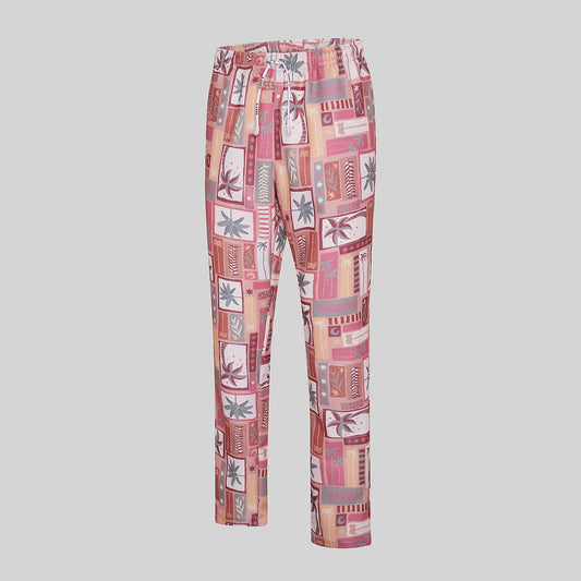 700066-5166 - PANTALON UNISEX ALGODON ESTAMPADO CUBA