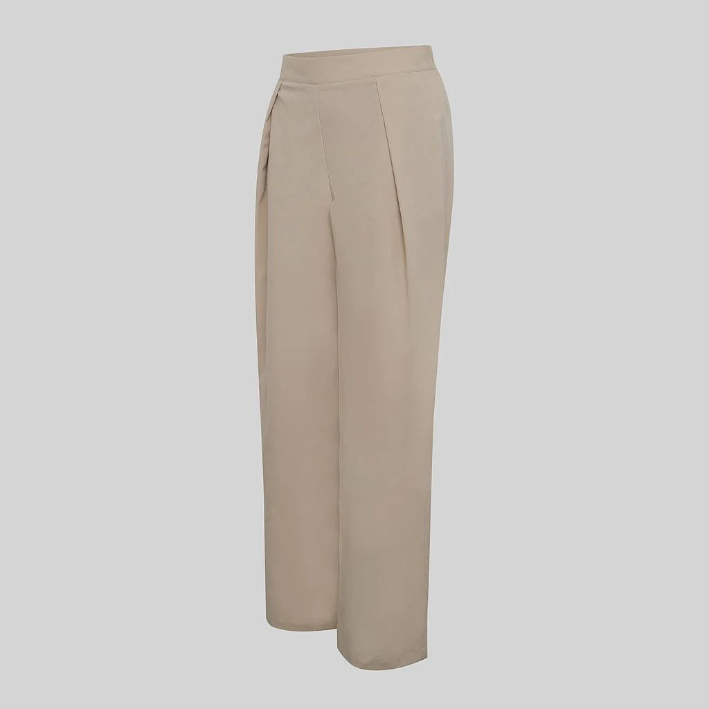 700077-142 - PANTALON MUJER RECTO PINZAS ARENA