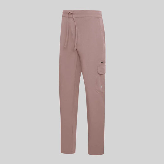 700081-157 - PANTALON UNISEX CINTURA AJUSTABLE Y BOLSILLOS CARGO NUDE