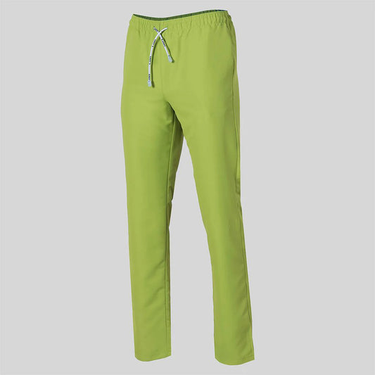 700600-127 - PANTALON UNISEX GOMA+CORDON EXTERIOR MICROFIBRA PISTACHO