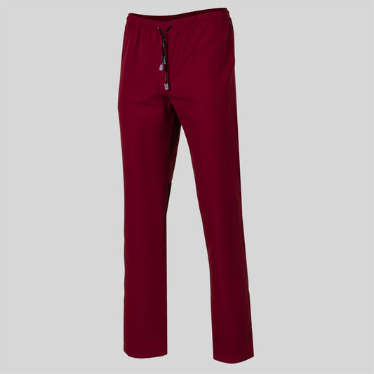 700600-112 - PANTALON UNISEX GOMA+CORDON EXTERIOR MICROFIBRA BURDEOS