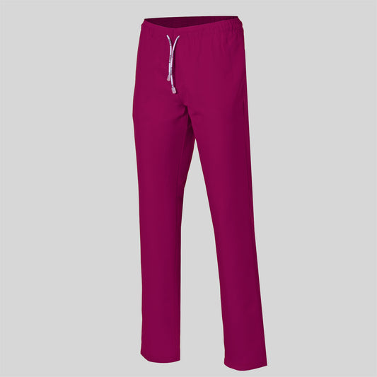 700600-138 - PANTALON UNISEX GOMA+CORDON EXTERIOR MICROFIBRA FRAMBUESA