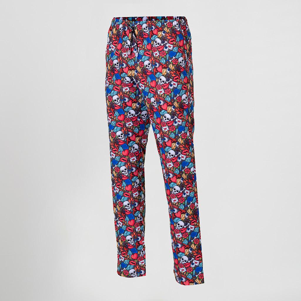 701200-4116 - PANTALON MICROFIBRA UNISEX GOMA+CORDON COCO