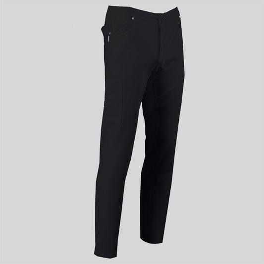 702800-001 - PANTALON UNISEX MULTIBOLSILLOS ELASTIK NEGRO