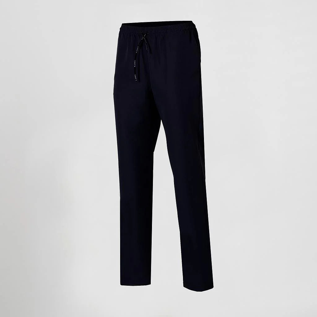 703600-001 - PANTALON UNISEX CON CORDON TEJIDO RECICLADO MICROFIBRA NEGRO