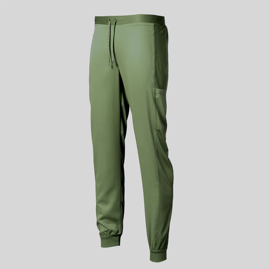 704200-149 - PANTALON UNISEX JOGGER PEACH VERDE CAQUI