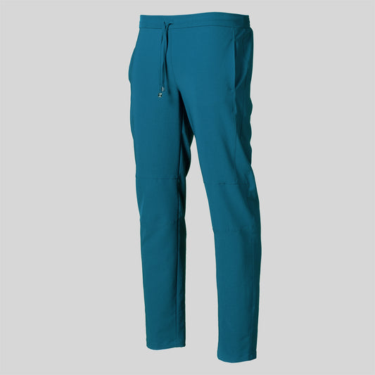 704500-145 - PANTALON UNISEX CON RODILLERAS EXTRAFIBER VERDE PETRÓLEO