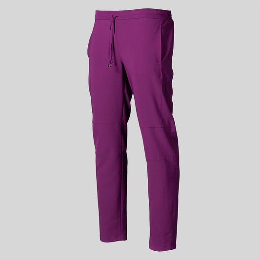 704500-144 - PANTALON UNISEX CON RODILLERAS EXTRAFIBER BERENJENA