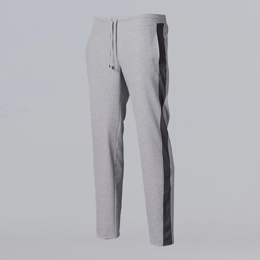 704600-117 - PANTALON UNISEX LINEA LATERAL GRIS PERLA