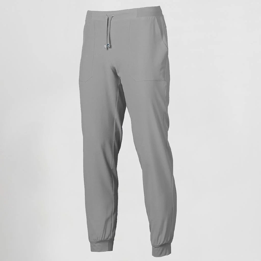 704700-117 - PANTALON UNISEX JOGGER GRIS PERLA