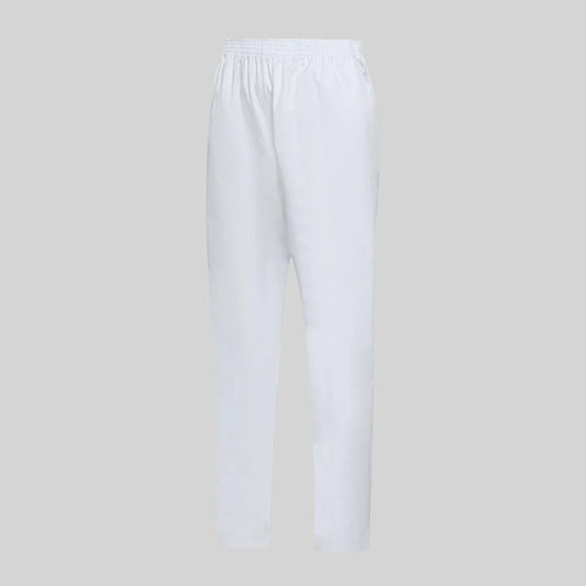 711101-101 - PANTALON SANITARIO SARGA BOLS. GOMA ENTERA BLANCO